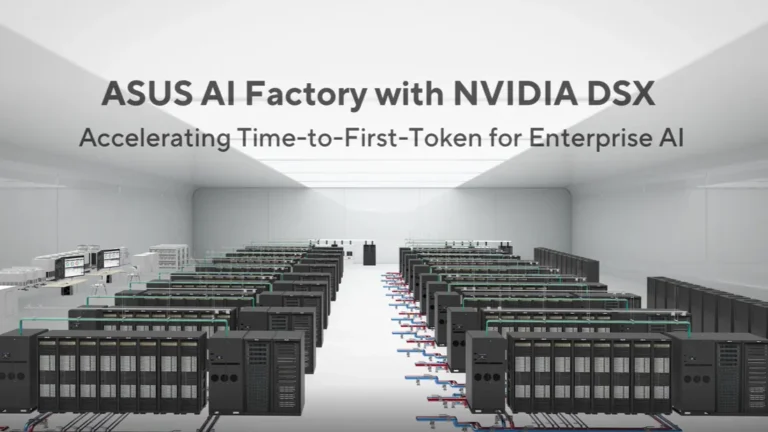 ASUS นำแพลตฟอร์ม NVIDIA DSX มาใช้ เพื่อเร่งการติดตั้ง NVIDIA Vera Rubin AI Factory ให้กับลูกค้า