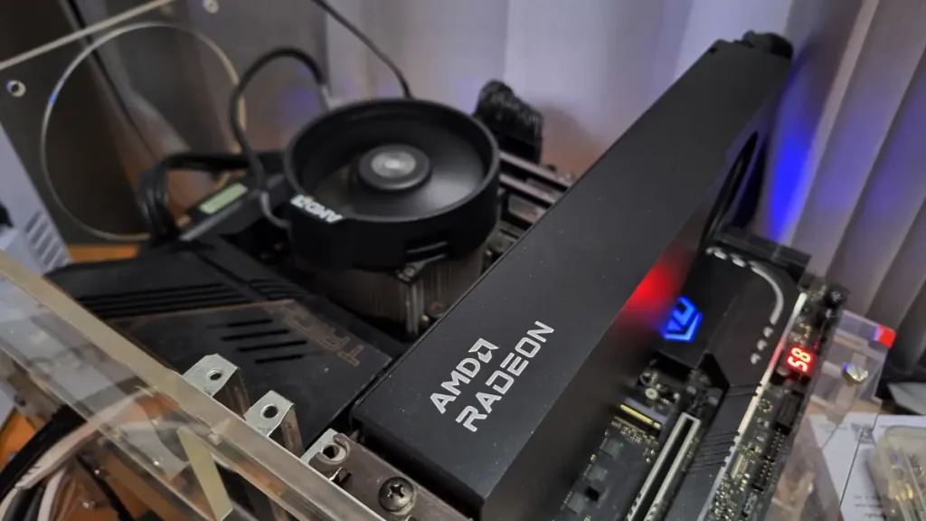 AIPCMag.com / Test bench / Ryzen 7700 / Radeon Ai Pro R9700
